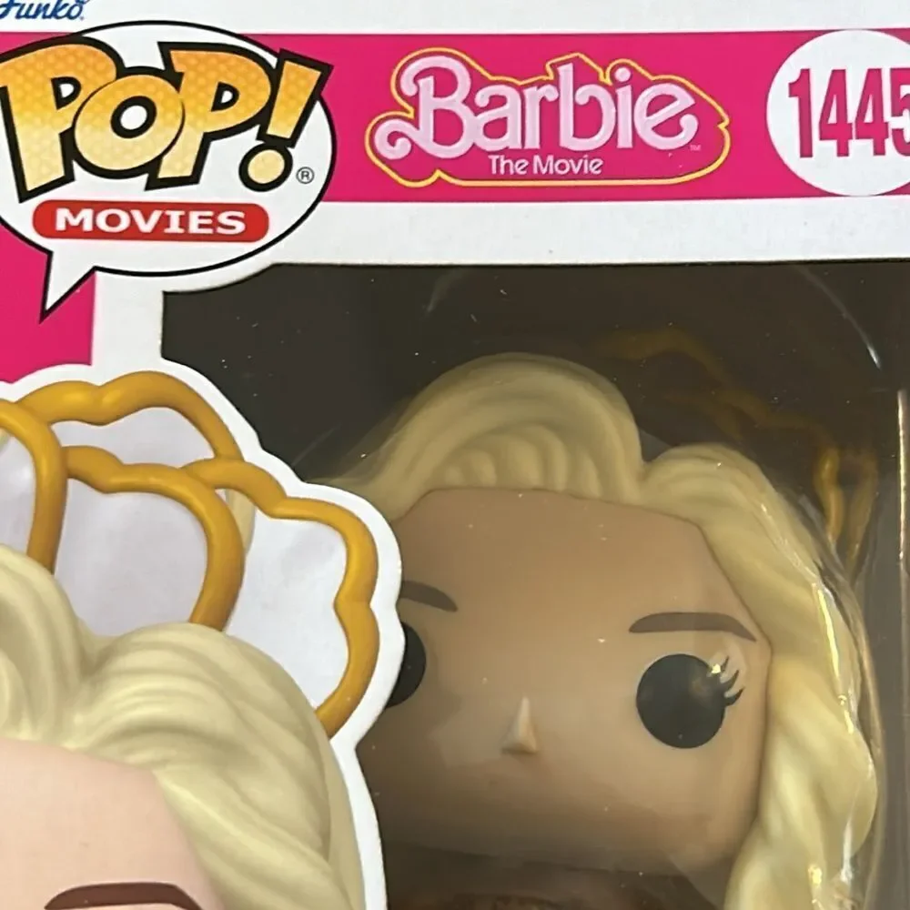 NIB Funko Gold Disco 💃 🪩 Barbie 💄 from Barbie Movie 🎥 🍿